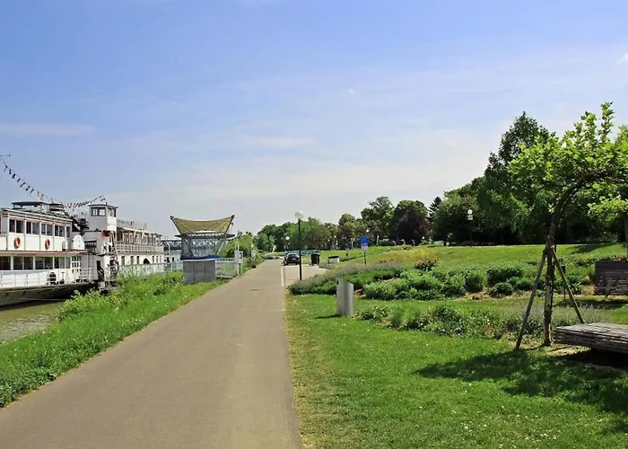 Donaublick Mit Terrasse